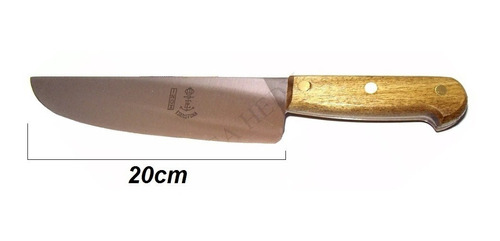 Cuchillo Eskilstuna 398 Hoja 20cm Acero Carbono Cabo Madera 