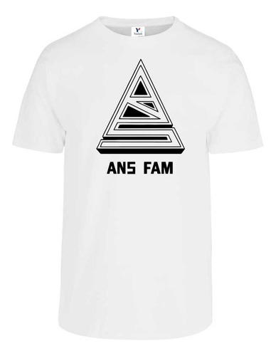 Playera Charles Ans Ans Fam Hip Hop