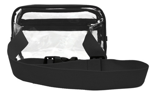 Riñonera Deportiva R New, Transparente, Con Un Solo Hombro,