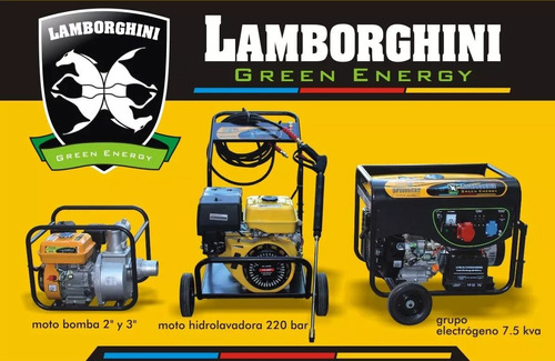 Grupo Electrógeno 7.5 Kva Lamborghini Taurus Mono/trifasico