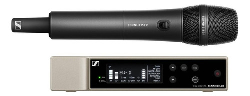 Microfone Sem Fio Sennheiser Ewd 835 S Set Qi6 Digital C/ Cor Preto