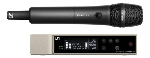Micrófono inalámbrico digital Sennheiser Ewd 835 S Set Qi6 con color negro