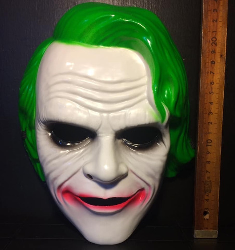 Joker Mascara De Plástico Duro Con Su Elástico