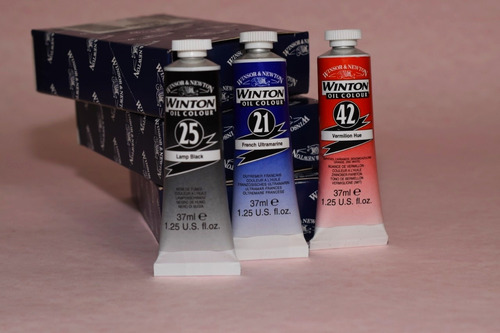 Set Óleo Winsor & Newton X 3 De 37ml