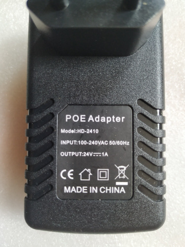 Kit 7 Fontes Compacta Poe 24v 1a Rj45 8p8c