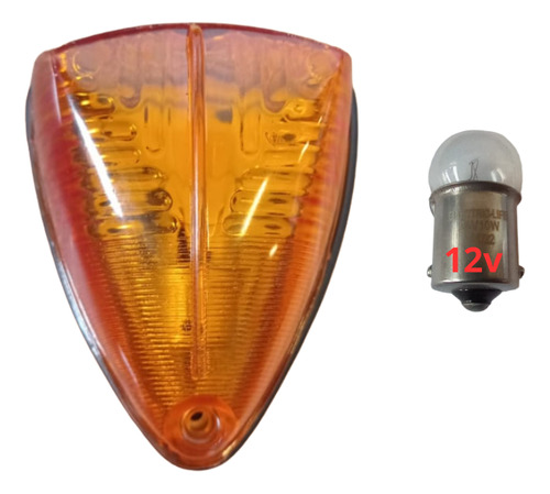 Kit Lanterna Amarela Teto+lâmpada 67 12v Mb 1113 1313 1513