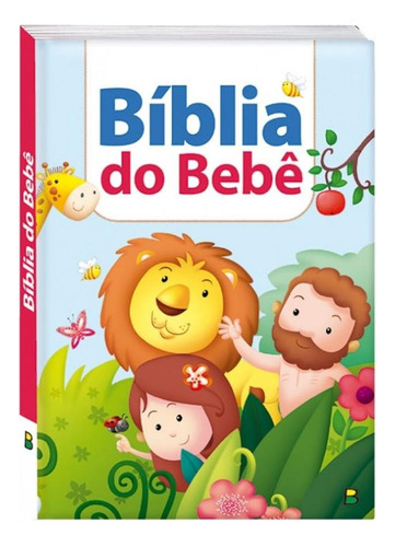 Livro Bíblia Do Bebê Capa Dura C/ Ilustrações Mf - Todolivro