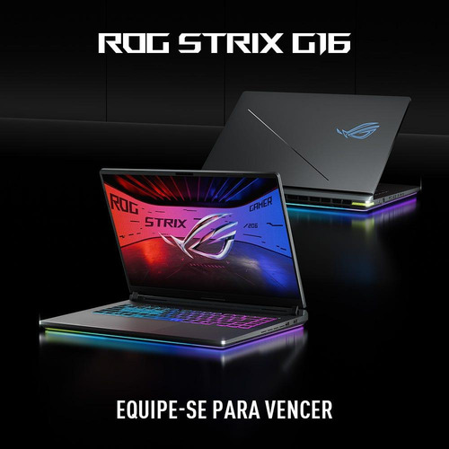 Notebook Gamer Rog Strix Rtx5060 Core I9 16gb 512ssd W11 Eclipse Gray
