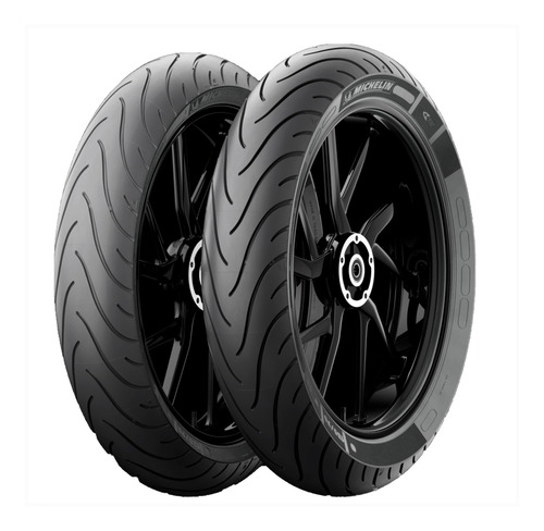 Imagen 2 de 8 de Caucho Para Moto Michelin 2.75-18 42p Pilot Street F Tl/tt