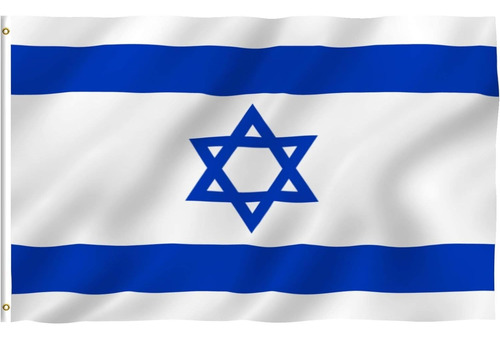 Fly Breeze Bandera De Israel 150x90cm Pie Ven Y Tómalo