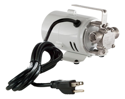 Bomba Utilitaria De Laton Chapado 360 Gph Color Blanco