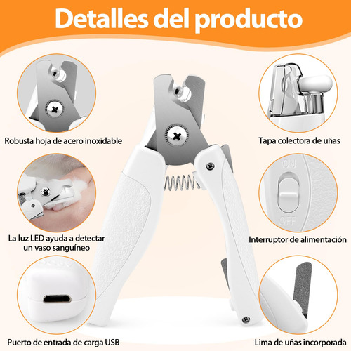 Cortauñas Para Perro Grande, Tijeras De Uñas Para Gato