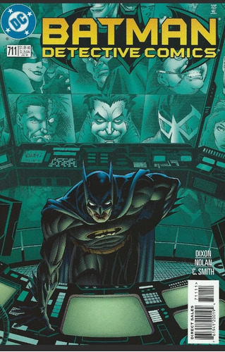 Batman Detective Comics #711 Dc Comics © 1997 Ingles