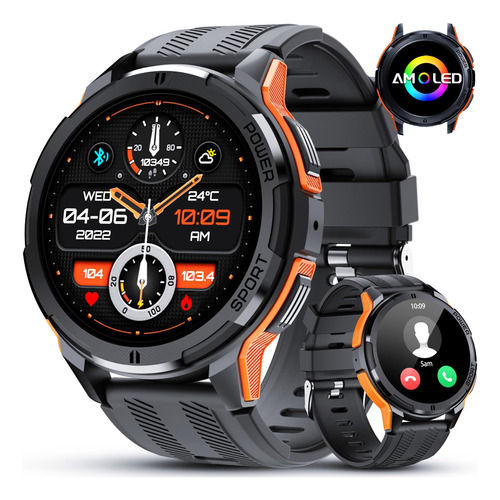 Relojes Inteligentes Para Hombres, 1.43  Hd Pantalla 48r9b