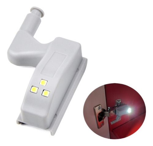 20pcs Bisagra De Gabinete Led Sensor Luz Hogar Cocina Armari