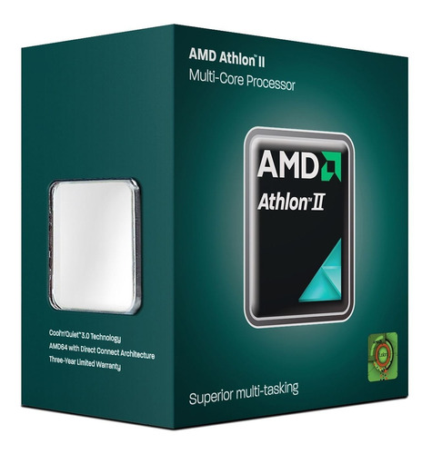 Procesador AMD Athlon II X2 260 ADX260OCGMBOX  de 2 núcleos y  3.2GHz de frecuencia