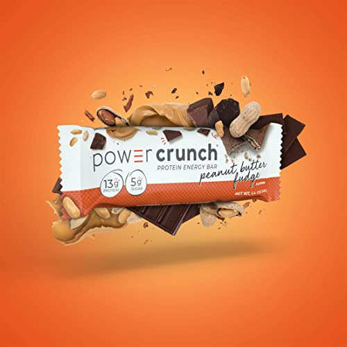 Suplemento con sabor a dulce de mantequilla de maní Power Crunch X 12 unidades