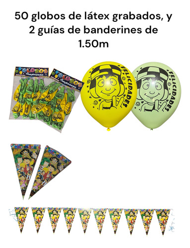 Fiesta Completa Del Chavo Del 8 Para 30 Personas Verde Musgo Chavo Del 8 Chavo Del 8