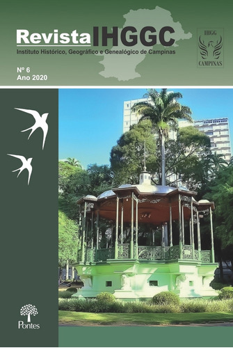 Revista Ihggc: Instituto Histórico, Geográfico E Genealóg, De Fernando Antônio Abrahão. Editora Pontes, Capa Mole Em Português