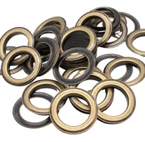 Comprar 50 Sets De Ojillos Metálicos Para Cortinas 40mm