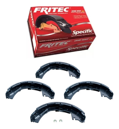 Balatas Traseras Fritec Vw Pointer 97-08 Golf Jetta A3 93-99