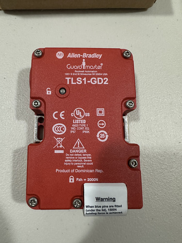 Interruptor De Bloque Tls1-gd2 Allen Bradley 440g-t27251 (Usado)