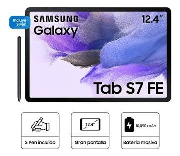 Tablet Samsung Tab S7 Fe 12.4  64gb 4 Gb+ Spen+ Accesorios