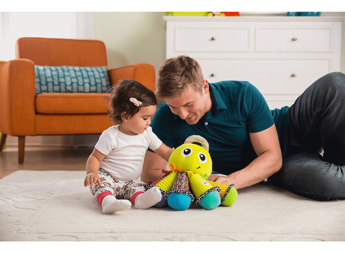 Peluche Interactivo Sensorial Pulpo Octotunes Lamaze 0meses