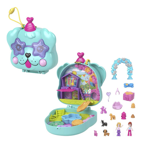 Polly Pocket Fiesta De Cumpleaños Para Perros Juego Compac