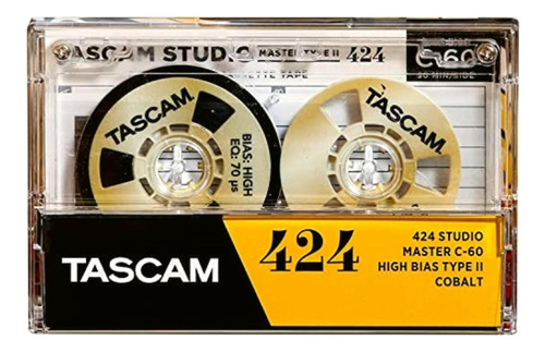 Tascam Master 424 High Bias Type Ii Cobalt Studio Cassette,