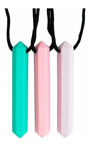 Tilcare Chew Chew Pencil Set De Collar Sensorial De Mordedor