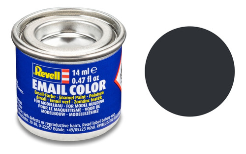 Pintura Revell Enamel Mate Color  321 09 Antracita