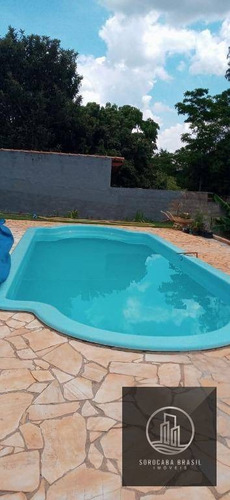 Chácara Com 4 Dormitórios À Venda, 1080 M² Por R$ 650.000,00 - Residencial Alvorada - Araçoiaba Da Serra/sp - Ch0016