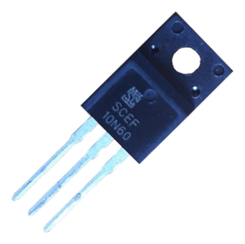 Transistor Fet Mosfet P10n60 (5 Peças) P10 N60 10n60