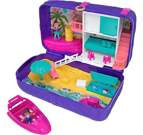 Mochila Polly Pocket Hidden Places Beach Vibes Con Tema De