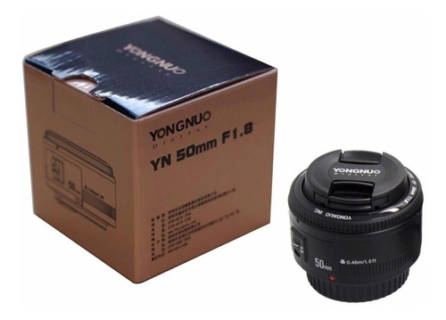 Imagem 5 de 5 de Lente Fixa Yongnuo Yn 50mm F/ 1.8 P/ Câmeras Canon Dslr