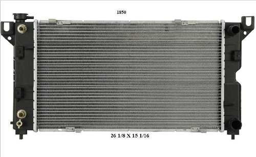 Radiador Dodge Grand Caravan 1996 3.3l Deyac T/a 26 Mm