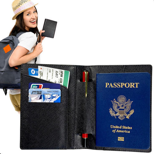 Protector De Viaje Para Documentos De Pasaporte