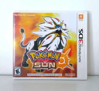 Juego Pokémon Sun Para Nintendo 3ds Original Con Caja