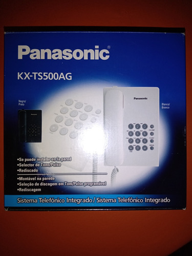 Teléfono De Línea Panasonic Kx-ts500ag