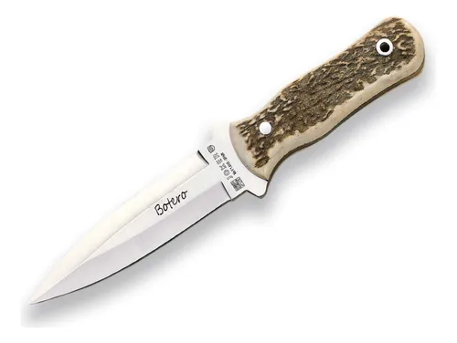 Cuchillo De Caza Joker Cc67 Botero Con Mango De Asta De Cier
