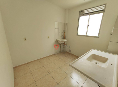 Apartamento Com 1 Dormitório À Venda, 44 M² Por R$ 139.000,00 - Passo Das Pedras - Gravataí/rs - Ap0758