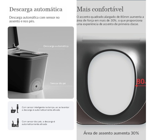 Vaso Sanitário Inteligente Estilo Japonês Smart Toilet