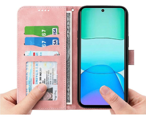 Funda Abatible For Xiaomi Redmi Note 13r 4g Pulsera Premium