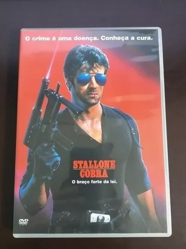 Dvd Stallone Cobra - Original Novo Sem Lacre