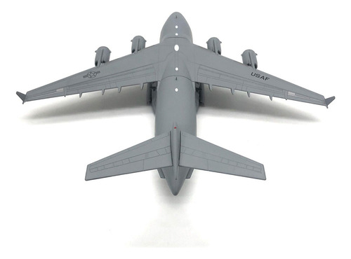 Metal 1: 200 Modelo Eua Aircraft Transportes Avião C-17 C17