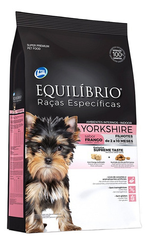 Ração Equilíbrio Raças Específicas Yorkshire Filhotes 2kg