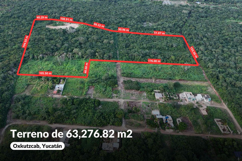 Terreno En Oxkutzcab Para Lotificar En Zona Urbana De 6.32 Hectáreas