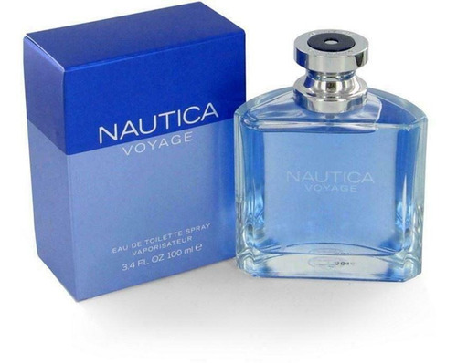 Colonia 3.4 Oz Nautica Voyage  Para Hombre En Spray