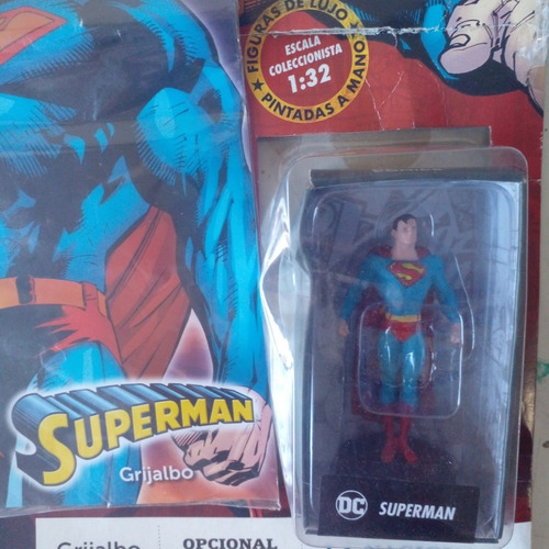 Revista + Figura Coleccionable Dc Comics. Superman.